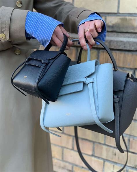 new celine nano belt bag|Celine belt bag size guide.